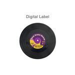 Custom Record Shape Coasters