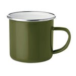 Branded Metal mug with enamel layer 350ml