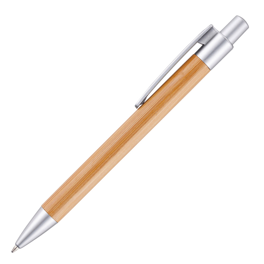 Branded SUMO BAMBOO ball pen with Recyclable trim
