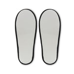 Branded Pair of slippers in pouch