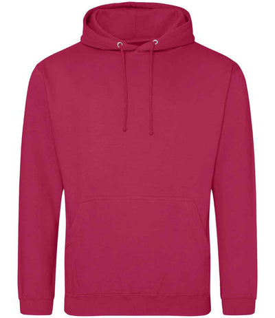 AWDis College Hoodie Lipstick Pink