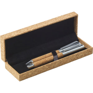 Deepney Cork writing set