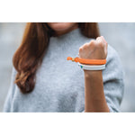 Branded RPET polyester wristband