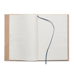 Branded A5 recycled page notebook with Recycled Cover