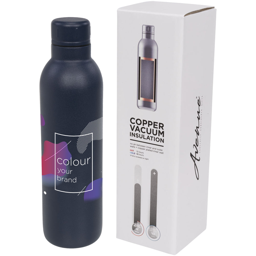Branded Thor 510 ml copper vacuum insulated water bottle
