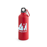 COLLINA. Aluminium bottle with carabiner 550 mL