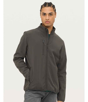 SOL'S Falcon Recycled Soft Shell Jacket Charcoal