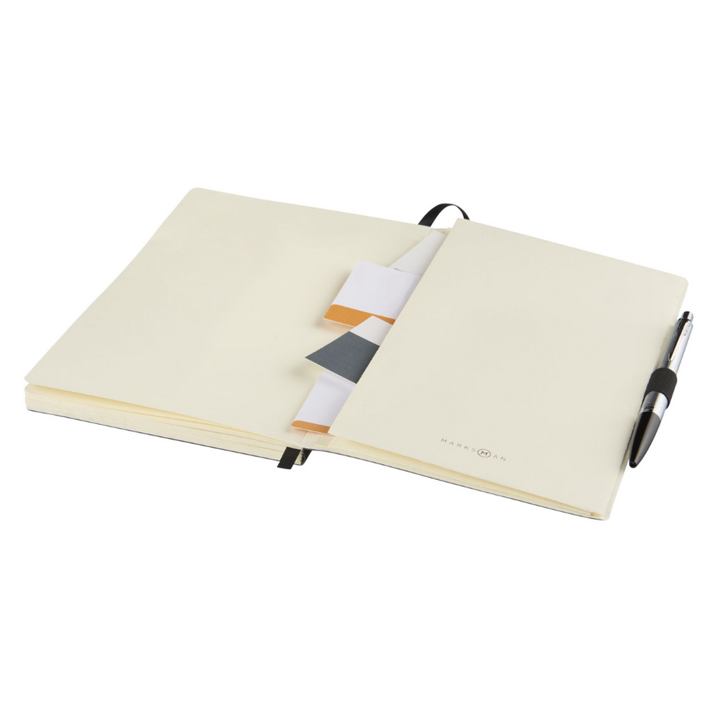 Branded Revello A5 soft cover notebook
