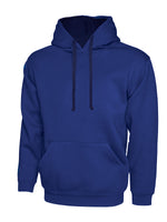Branded Contrast Hooded Sweatshirt