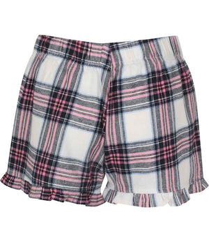 SF Ladies Tartan Frill Shorts