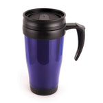 Branded Marco 400 ml Translucent Travel Mug (screw on lid and sipper)