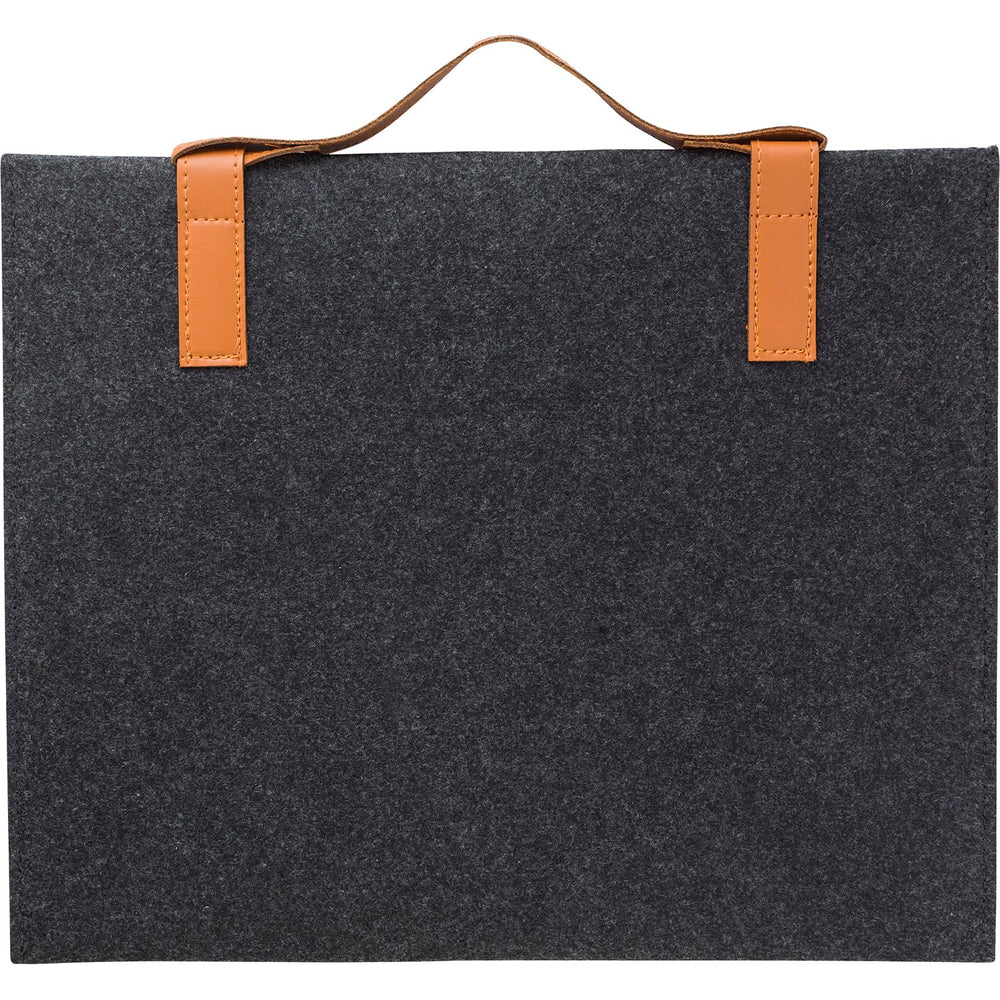 Branded Musselwick RPET felt document bag