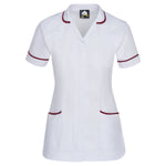 Orn Florence Classic Tunic White/Maroon
