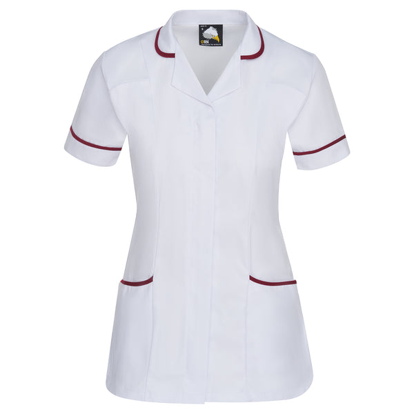Orn Florence Classic Tunic White/Maroon