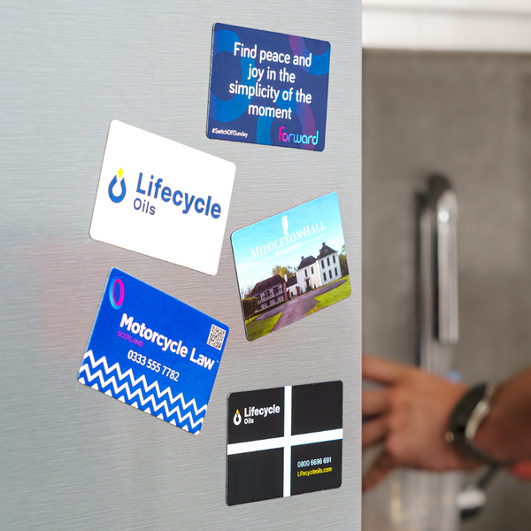 Branded Rectangle Shaped Fridge Magnet (55x85mm)