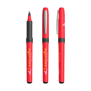 BIC® Grip Roller, Red with Black Ink