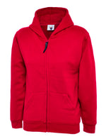 Branded Childrens Classic Full Zip Hooded Sweatshirt