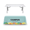 Printed Tablecloth & Folding 6ft Exhibition Table Bundle