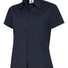 Ladies Poplin Half Sleeve Shirt