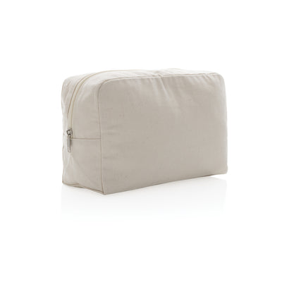 Branded Impact Aware™ 285 gsm rcanvas toiletry bag undyed