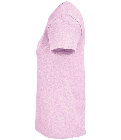 SOL'S Ladies Crusader Organic T-Shirt Heather Pink