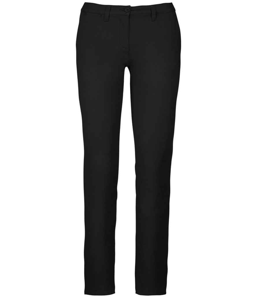 Kariban Ladies Chino Trousers Black
