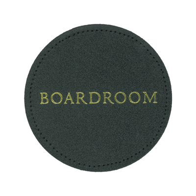 Branded Real Leather Coaster