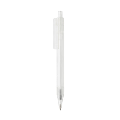 Branded GRS RPET X8 transparent pen