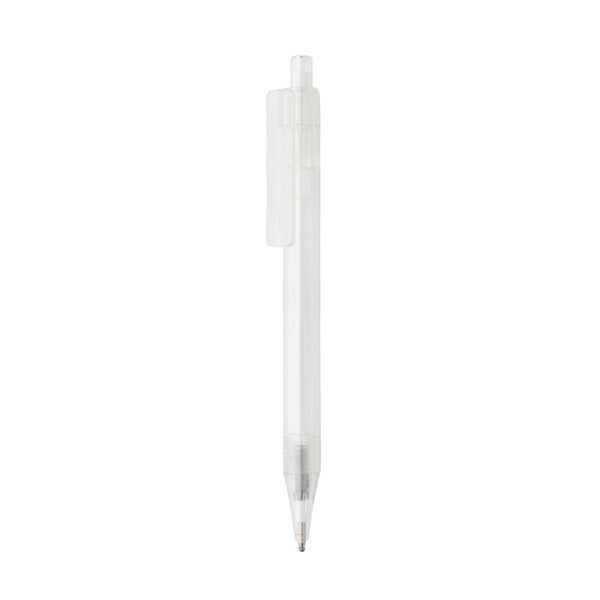 Branded GRS RPET X8 transparent pen