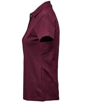 Tee Jays Ladies Luxury Stretch Polo Shirt Wine