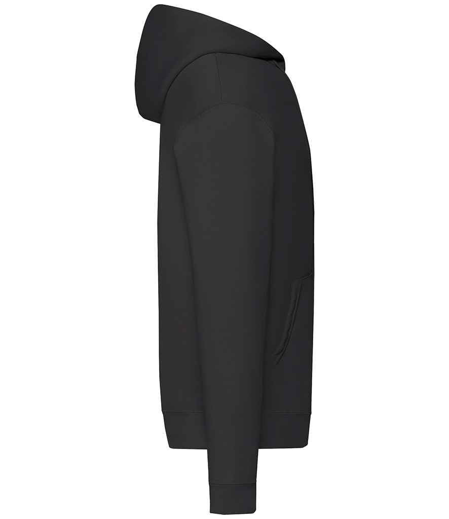 Fruit of the Loom Classic Zip Hooded Sweatshirt Black