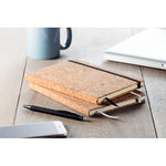 Branded A5 cork notebook 96 lined