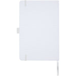 Branded Honua A5 recycled paper notebook with recycled PET cover
