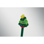 Christmas pencil with eraser