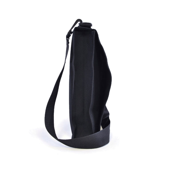 Branded Hutton Black Polyester Satchel Conference Bag With Trim + Pocket