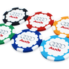 40 Mm Abs Golf Pokerchip With Full Colour Digital Print To Both Sides