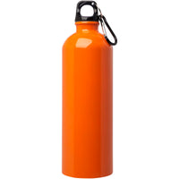 Oregon 750 ml RCS certified single wall stainless steel water bottle with carabiner