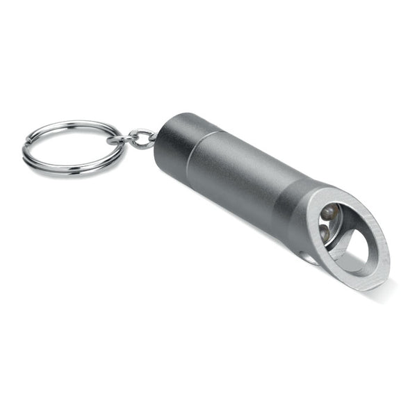 Branded Metal torch key ring