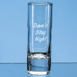 Branded 60ml Tall Heavy Base Shot Glass