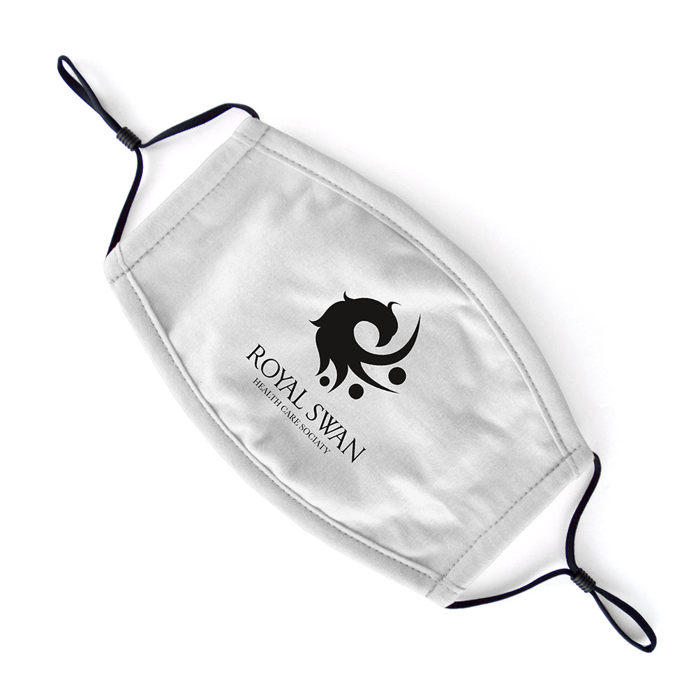 Branded Face Covering 130gsm 100% Cotton 3-layer Face Covering