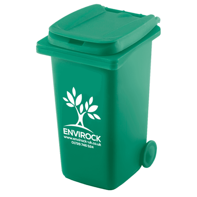 Recycled Wheelie Bin Pen Pot