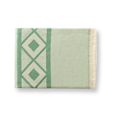 MALEK. Multifunctional bath towel (350g/m²) made of cotton and recycled cotton