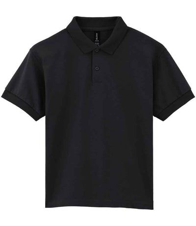 Gildan Kids DryBlend® Jersey Polo Shirt Black