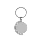 HOMER ROUND. Circular bamboo keyring