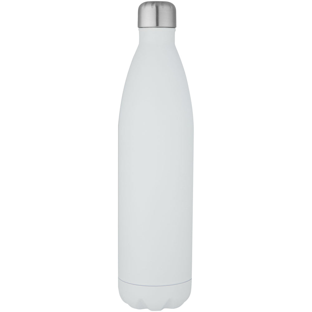 Branded Cove 1 L vacuum insulated stainless steel bottle