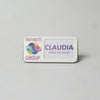 Always Recycled Reusable Name Badge – Right Window