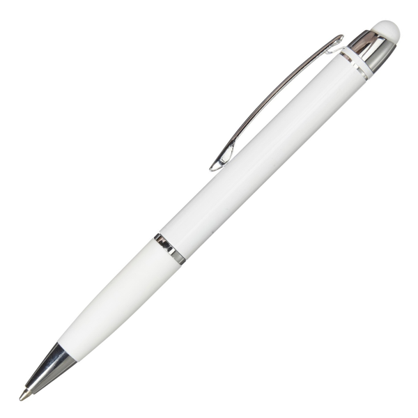 Branded Halfleet Ballpen with coloured grip