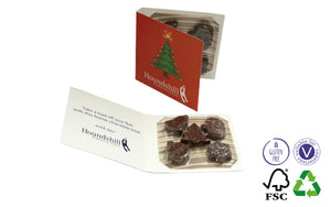 Chocolate Christmas Cards