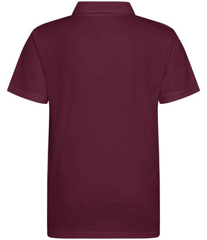 AWDis Kids Cool Polo Shirt Burgundy