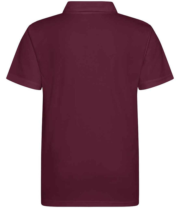 AWDis Kids Cool Polo Shirt Burgundy